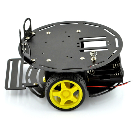 DFRobot Turtle 2WD - 2-kołowe podwozie robota z napędem