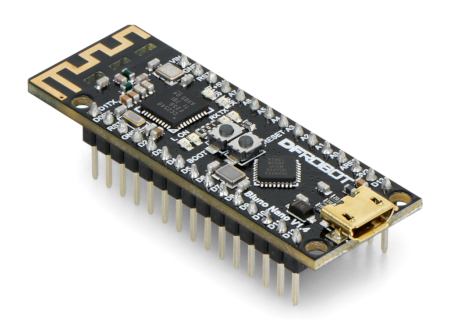 Moduł posiada złącze micro USB typu B.