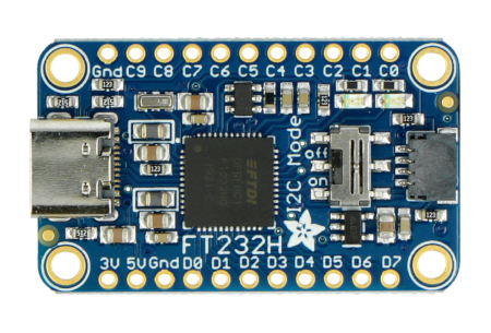 Adafruit FT232H-konwerter USB na UART, SPI, I2C, GPIO
