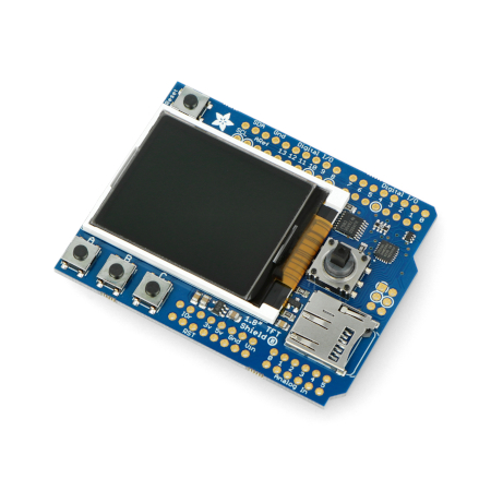 Wyświetlacz 1.8" TFT z czytnikiem microSD + Joystick