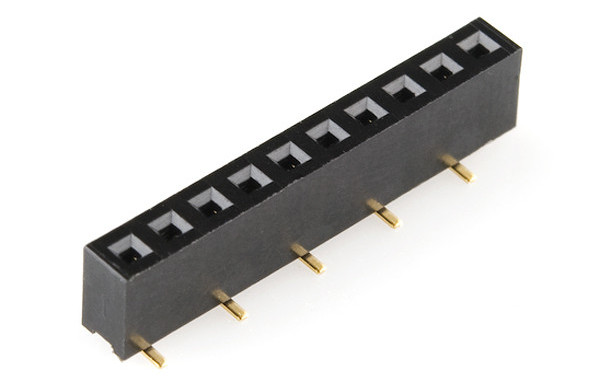 Listwa żeńska 1x10 raster 2mm SMD - XBee