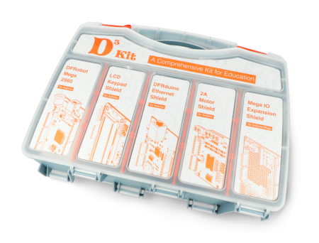 DFRobot Mega D3 Kit - kompleksowy zestaw edukacyjny z DFRDuino Mega 2560