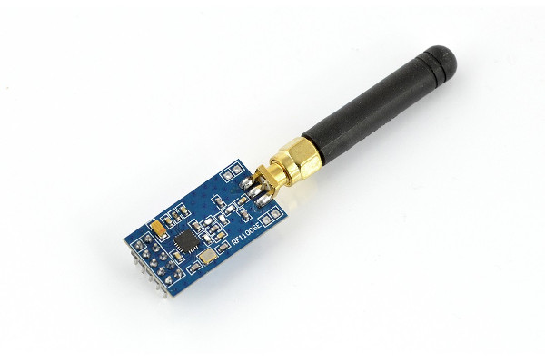 Moduł radiowy CC1101 433 MHz - transceiver THT z anteną