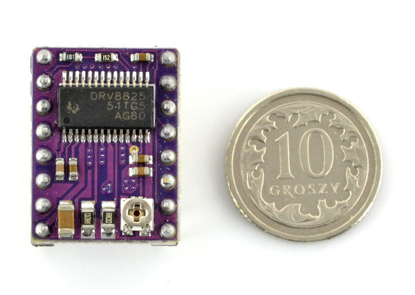 Sterownik silnika krokowego DRV8825 StepStick