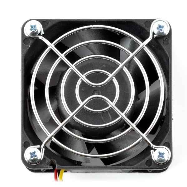Wentylator 12 V 80 x 80 x 25 mm 3 przewody