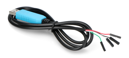 Przejściówka USB na przewody żeńskie z konwerterem USB-UART PL2303 - Waveshare