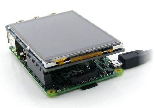 Przykład podłączenia ekranu z Raspberry Pi