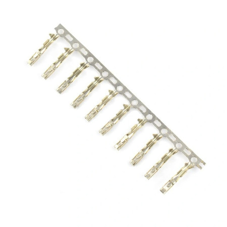 Pin żeński do obudowy gniazda raster 2,54 mm 10 szt