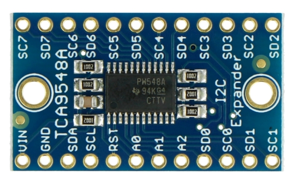 Specyfikacja modułu z multiplekserem I2C