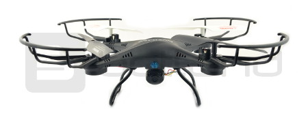 Konstrukcja wykonana z wysokiej jakości materiałów sprawia, że dron jest odporny na upadki