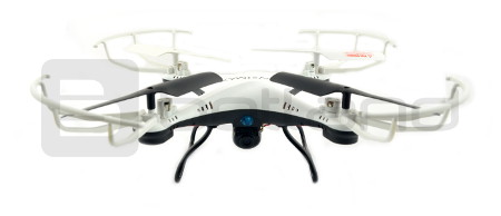Konstrukcja wykonana z wysokiej jakości materiałów sprawia, że dron jest odporny na upadki
