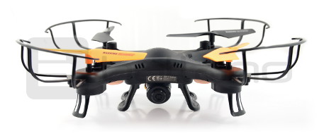 Konstrukcja wykonana z wysokiej jakości materiałów sprawia, że dron jest odporny na upadki