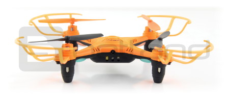 Konstrukcja wykonana z wysokiej jakości materiałów sprawia, że dron jest odporny na upadki