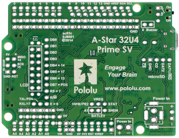 Atmega32u4 - Pololu 3114