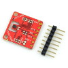 HDC1008 - czujnik wilgotności i temperatury zasilany napięciem od 3 V do 5 V z interfejsem I2C. Zakres pomiarowy