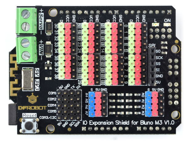 DFRobot IO Expansion Shield dla Bluno M3