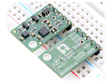 MinIMU-9 v5 - akcelerometr, żyroskop i magnetometr IMU 9DOF I2C