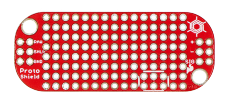 MyoWare Proto Shield - nakładka prototypowa do czujnika EMG - SparkFun BOB-13709