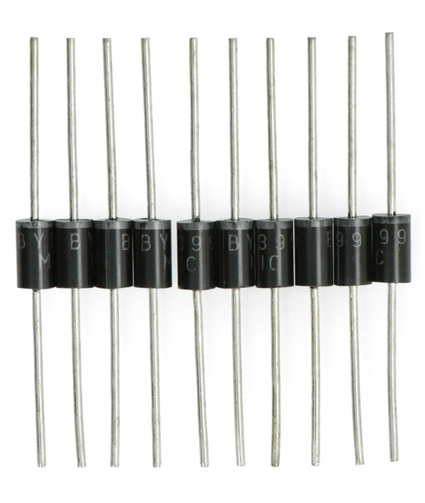 Dioda prostownicza BY399 3 A / 800 V - 10 szt