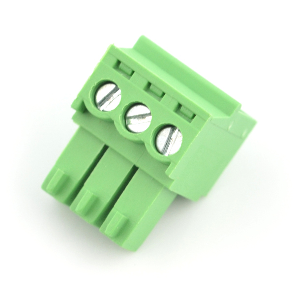 Listwa montażowa żeńska, 3-pinowa, raster 3,5 mm