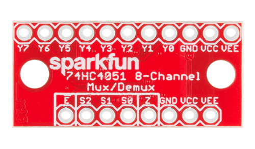 Moduł z multiplekserem analogowo-cyfrowym 74HC4051 - SparkFun BOB-13906