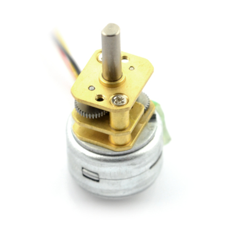 DFRobot silnik krokowy z przekładnią 100:1 12 V / 0,06 Nm