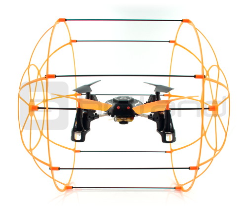 Konstrukcja wykonana z wysokiej jakości materiałów sprawia, że dron jest odporny na upadki, nawet z dużych wysokości