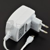 Oryginalny zasilacz Raspberry Pi - 5,1 V o wydajności prądowej 2,5 A ze złączem microUSB - wysyłany w kolorze czarnym lub