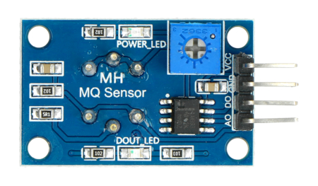Czujnik jest kompatybilny z większością modułów uruchomieniowych, w tym Raspberry Pi i Arduino