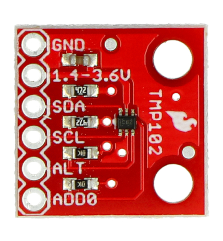 Czujnika temperatury TMP102
