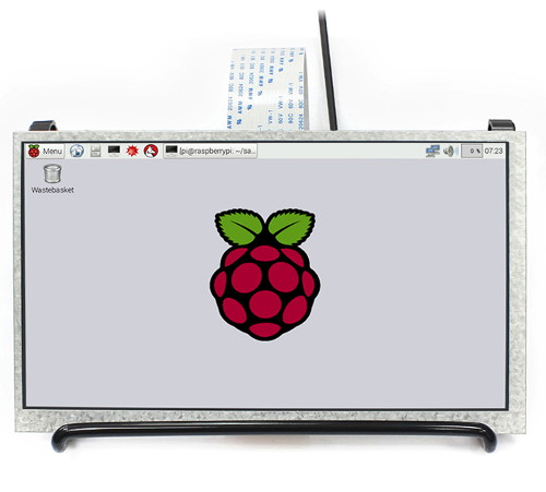 Urządzenie komunikuje się poprzez piny GPIO za pomocą adaptera. Wszystkie elementy znajdują się w zestawie