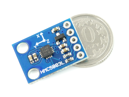 Magnetometr cyfrowy GY-273 3-osiowy I2C 3,3 V / 5 V - HMC5883L / QMC5883