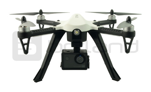 Konstrukcja wykonana z wysokiej jakości materiałów sprawia, że dron jest odporny na upadki
