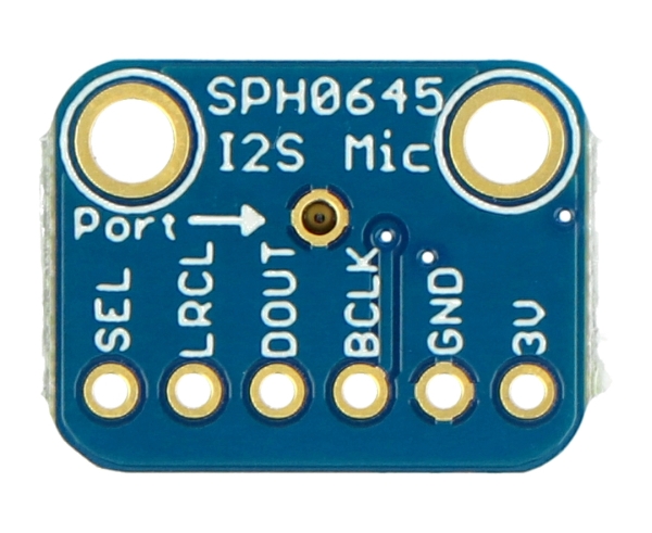 SPH0645LM4H - mikrofon MEMS I2S - Adafruit 3421