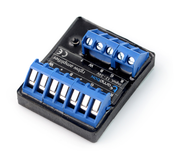 BleBox AmpBox - 4-kanałowy wzmacniacz LED 12-24V