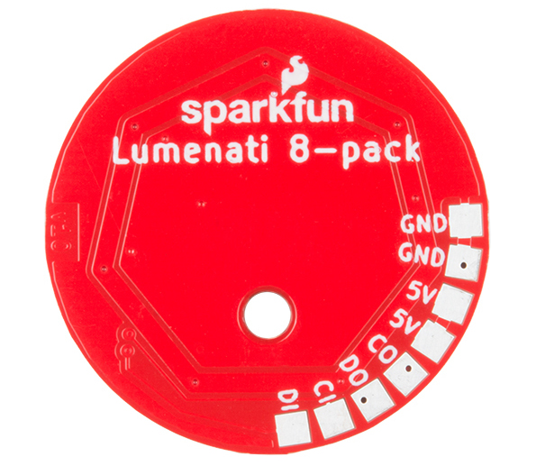 Lumenati 8x LED RGB APA102C - cyfrowe, adresowane