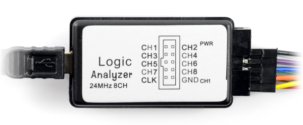Analizator stanów logicznych USB