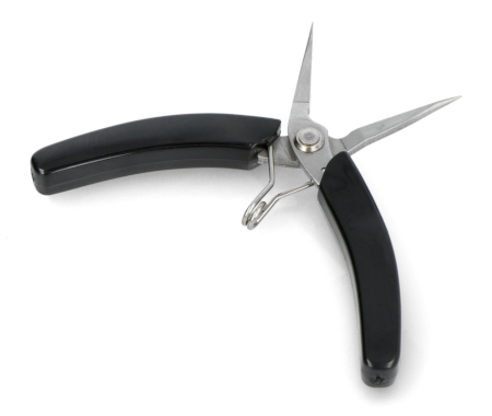 Szczypce wygięte 130mm