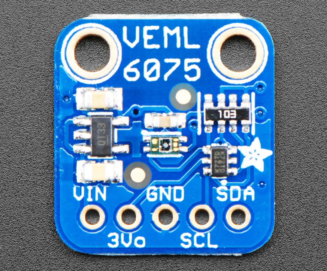 Adafruit Vishay VEML6075 Czujnik wiat a UV Sklep Botland