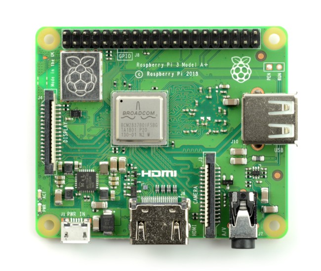 Nowa płytka Raspberry Pi w wersji 3 A Plus.