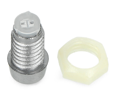 Oprawka LED 3mm - plastikowa wklęsła