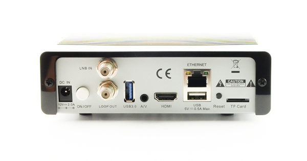 Tuner satelitarny Zgemma H9S 