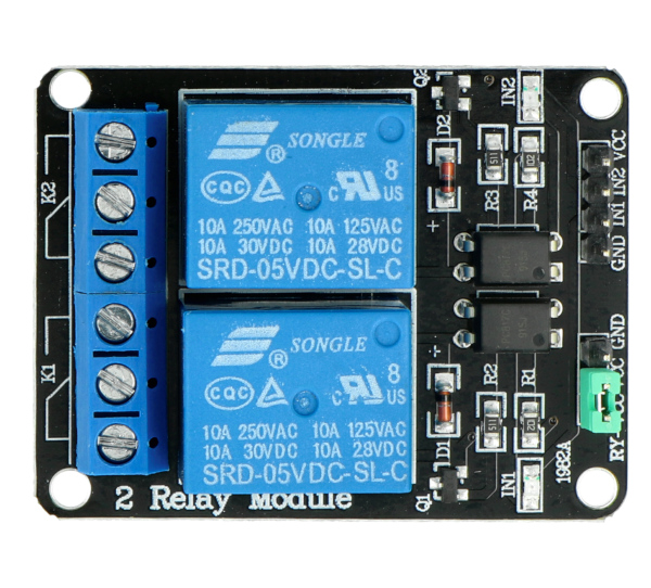 Moduł przekaźników Iduino 2 kanały