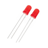 Czerwona dioda LED 5 mm - 2 szt