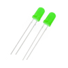 Zielona dioda LED 5 mm - 2 szt
