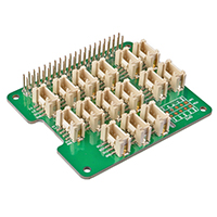 Grove Base Hat Nakładka na Raspberry Pi umożliwiająca podłączenie każdego modułu. Posiada wyprowadzenia GPIO identyczne jak