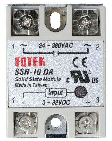 Przekaźnik półprzewodnikowy SSR Fotek - 10 A 380 VAC / 10 A 32 VDC