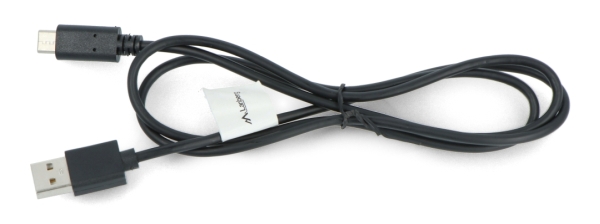 Przewód Lanberg USB Typ A-C 2.0 czarny QC 3.0 - 1m