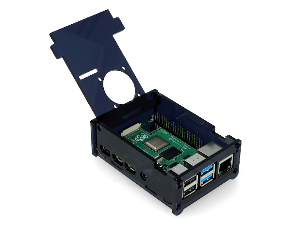 Przedmiotem sprzedaży jest obudowa, minikomputer Raspberry Pi można nabyć osobno.