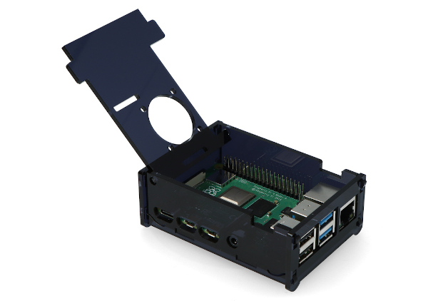 Przedmiotem sprzedaży jest obudowa. Raspberry Pi 4B można nabyć osobno.